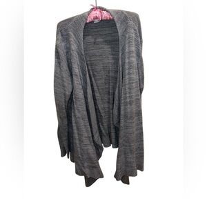 Gray Women's Cardigan Sweater